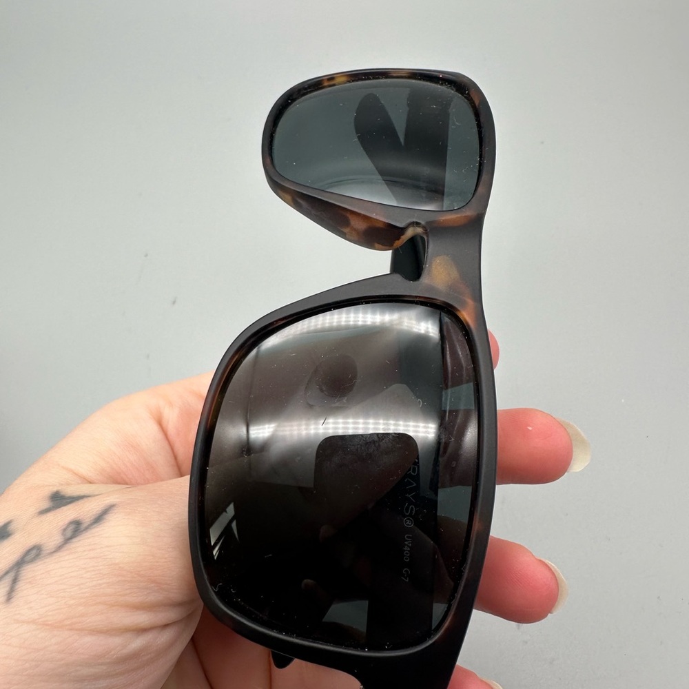 Shady Rays Signature Series Tortoise Polarized Sunglasses UV400 G-7 Dark Gray - Picture 8 of 8